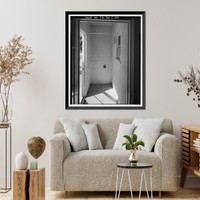 Historic Framed Print, Rush Creek Hydroelectric System, Worker Cottage, Rush Creek, June Lake vicinity, Mono County, CA - 39,  17-7/8" x 21-7/8"