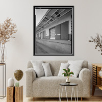 Historic Framed Print, Naval Supply Annex Stockton, Transit Shed Embarcadero Type, Along Embarcadero, Stockton, San Joaquin County, CA - 8,  17-7/8" x 21-7/8" Historic Framed Print, Naval Supply Annex Stockton, Transit Shed Embarcadero Type, Along Embarcadero, Stockton, San Joaquin County, CA - 8,  17-7/8" x 21-7/8"