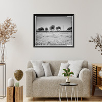 Historic Framed Print, Naval Supply Annex Stockton, Box Factory, Between Fyffe & Davis Avenues & Daly & Maas Drives, Stockton, San Joaquin County, CA - 2,  17-7/8" x 21-7/8"