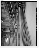 Historic Framed Print, Naval Supply Annex Stockton, Fire Station, Southwest corner of Cavanagh Avenue & Embarcadero, Stockton, San Joaquin County, CA - 9,  17-7/8" x 21-7/8"