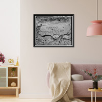 Historic Framed Print, Naval Supply Annex Stockton, Drainage Canals, Along Davis Avenue & at intersection of Humphreys & Cromwell Avenues, Stockton, San Joaquin County, CA - 5,  17-7/8" x 21-7/8"