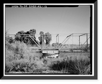 Historic Framed Print, Naval Supply Annex Stockton, Daggett Road Bridge, Daggett Road traversing Burns Cut Off, Stockton, San Joaquin County, CA - 13,  17-7/8" x 21-7/8" Historic Framed Print, Naval Supply Annex Stockton, Daggett Road Bridge, Daggett Road traversing Burns Cut Off, Stockton, San Joaquin County, CA - 13,  17-7/8" x 21-7/8"