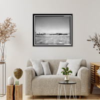 Historic Framed Print, Camp Tulelake, West side of Hill Road, 2 miles south of State Highway 161, Tulelake, Siskiyou County, CA - 3,  17-7/8" x 21-7/8"