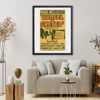 Historic Framed Print Vintage Halloween Print - 2, 17-7/8" x 21-7/8"