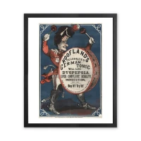 Historic Framed Print Vintage Get Well Print - 11, 17-7/8" x 21-7/8"