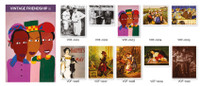 Vintage Friendship 1 - Set of 10 Cards