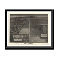 Panoramic Map - Denver, Colorado, 1907 - Bird's Eye View Print