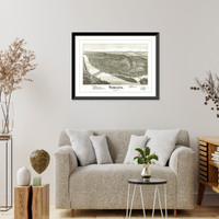 Panoramic Map - Tionesta, Pennsylvania, 1896 - Bird's Eye View Print