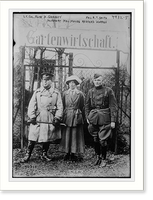 Lt. Col. Ruby D. Garrett, hon. Maj. Maude Radford Warren, Vintage Print