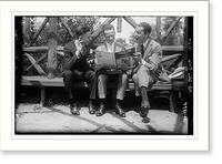 Historic Framed Print, All-Stars trio,  17-7/8" x 21-7/8"
