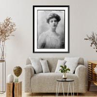 Historic Framed Print, Mrs. F. Von Stumm - 2,  17-7/8" x 21-7/8"