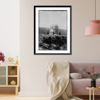 Memorial to 1st Div. Dead, E. of Appremont, Vintage Wall Art