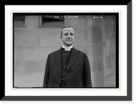 Historic Framed Print, Rev. C.L. Slattery,  17-7/8" x 21-7/8"