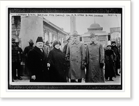 Ledward & wife, (British Vice - Consul), Col. H.D. Styler, & Maj. Scudder, Antique Wall Art