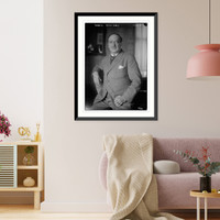 Historic Framed Print, Vicente Blasco Ibanez - 2,  17-7/8" x 21-7/8"