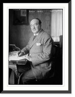 Historic Framed Print, Vicente Blasco Ibanez - 3,  17-7/8" x 21-7/8"