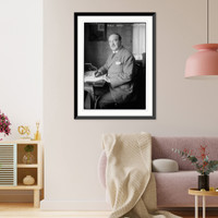 Historic Framed Print, Vicente Blasco Ibanez - 3,  17-7/8" x 21-7/8"