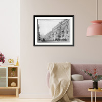 Historic Framed Print, Kiev .  Nicolaiewskaia St.,  17-7/8" x 21-7/8"
