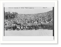 Open - air theatre at Sarka (Prague, Bohemia) Classic, Historic Print