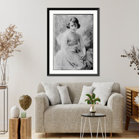 Historic Framed Print, Mary Jane Outcault,  17-7/8" x 21-7/8"