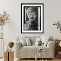 Historic Framed Print, Gen. Antranik,  17-7/8" x 21-7/8"