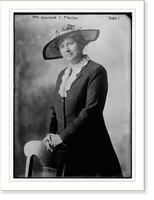 Historic Framed Print, Mrs. Josephine C. Preston,  17-7/8" x 21-7/8"