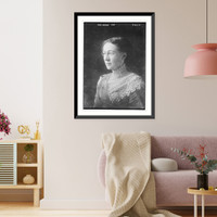 Historic Framed Print, Mrs. Harvey Coit,  17-7/8" x 21-7/8"