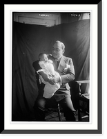 Historic Framed Print, Caruso & child,  17-7/8" x 21-7/8"