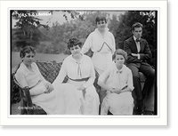 Historic Framed Print, Mrs. F.O. Lowden - 2,  17-7/8" x 21-7/8"