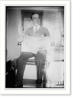Historic Framed Print, Jolson - 2,  17-7/8" x 21-7/8"