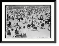 Historic Framed Print, Training for dancing, Jap.,  17-7/8" x 21-7/8"