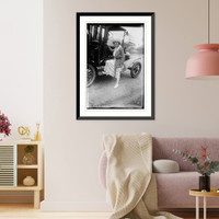 Young - 6, Antique Print