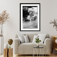 Young - 6, Antique Print