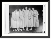 Girl ushers at Frisco convention, Vintage Poster