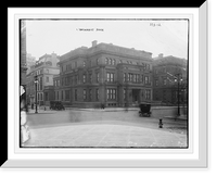 Historic Framed Print, C. Vanderbilt Mansion,  17-7/8" x 21-7/8"