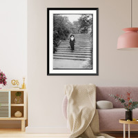 Historic Framed Print, Young - 19,  17-7/8" x 21-7/8"