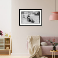 Historic Framed Print, Hare - 5,  17-7/8" x 21-7/8"