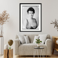 Historic Framed Print, Mrs. W.B. Schiller,  17-7/8" x 21-7/8"