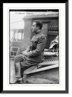 Historic Framed Print, Lt. Adolfo Caruso,  17-7/8" x 21-7/8"