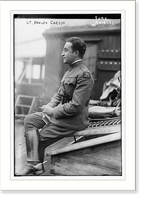 Historic Framed Print, Lt. Adolfo Caruso,  17-7/8" x 21-7/8"