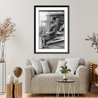 Historic Framed Print, Lt. Adolfo Caruso,  17-7/8" x 21-7/8"