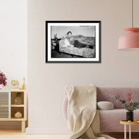 Historic Framed Print, Gentle - 2,  17-7/8" x 21-7/8"