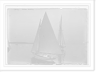 Historic Framed Print, Minx: sailboat of Howard Willets,  17-7/8" x 21-7/8"