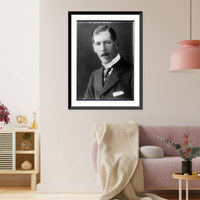Sir Lancelot Carnegie, Vintage Print