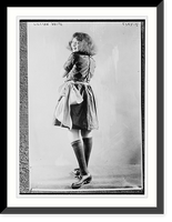 Historic Framed Print, Lillian White,  17-7/8" x 21-7/8"