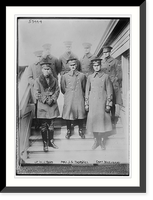 Lt. W.J. Reed, Maj. J.G. Thornell, Capt. Dale Mabry, Vintage Wall Art