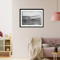Lt. W.D. Coney & Spec. DH - 4B Army plane, Antique Wall Art