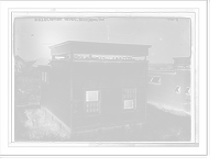 Historic Framed Print, Fort Hamilton, observator tower, exterior,  17-7/8" x 21-7/8"
