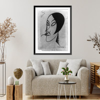 Historic Framed Print, Gloria Swanson,  17-7/8" x 21-7/8"