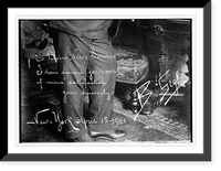 Historic Framed Print, To Bain I have found your work of mine satisfaction, Gigli,  17-7/8" x 21-7/8"